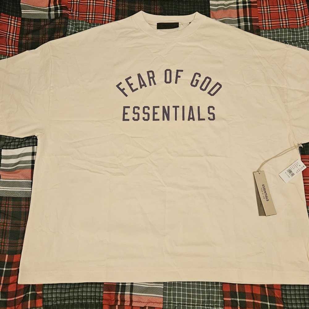Fear of God Cream Short Sleeve Tee